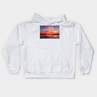 Beautiful Sunset Mobjack Bay Kids Hoodie